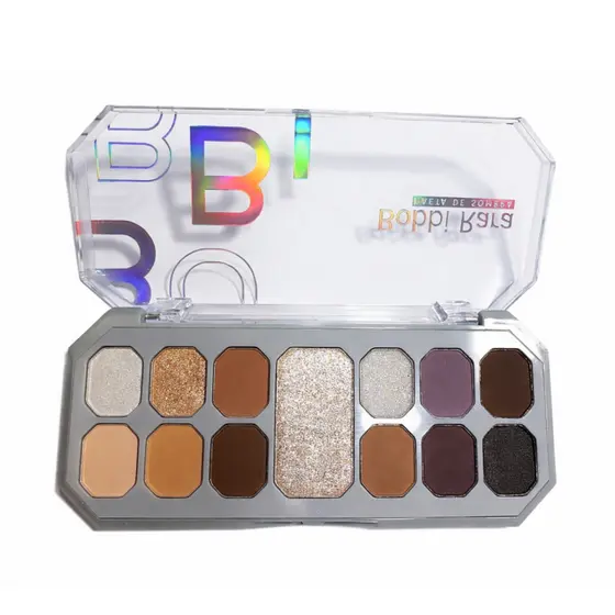 A Paleta De Sombras Bobbi Rara Glamour Luxe Com 13 Cores