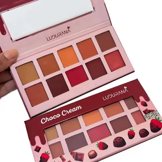 Paleta De Sombras Choco Cream Ludurana