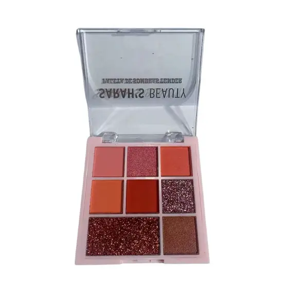 Paleta De Sombras Eyeshadow Sarah's Beauty 8 Cores Cor:c