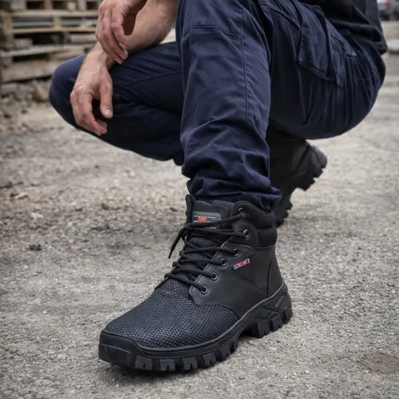 Coturno Bota Preto Super Confortável Motoqueiro Tático Adventure Passando Segurança e Firmeza Para Seus Pés