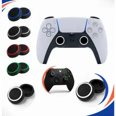 Borrachinha Grip Protetor Para Analógico Controle PS4 PS5 Xbox One