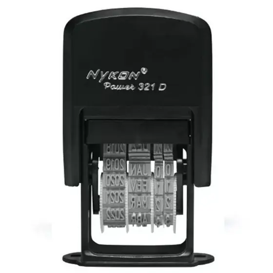 Carimbo Datador Automático Nykon 321d 4x22mm Auto Entintado