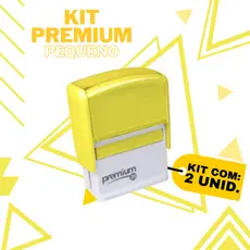2 Unid. Carimbo Automatico Personalizado Premium 10 - Enfermagem