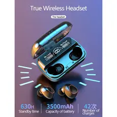 Fone De Ouvido m10 Sem Fio tws Fone De Ouvido Bluetooth Est Reo Com Pod Carregador Bluetooth 5.0 Fone
