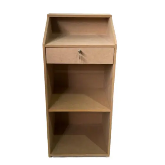 Balcão Caixa Box Mdf Cru Caixa Vallet