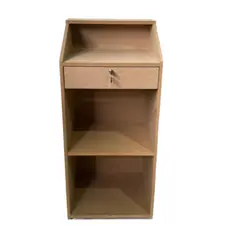 Balcão Caixa Box Mdf Cru Caixa Vallet