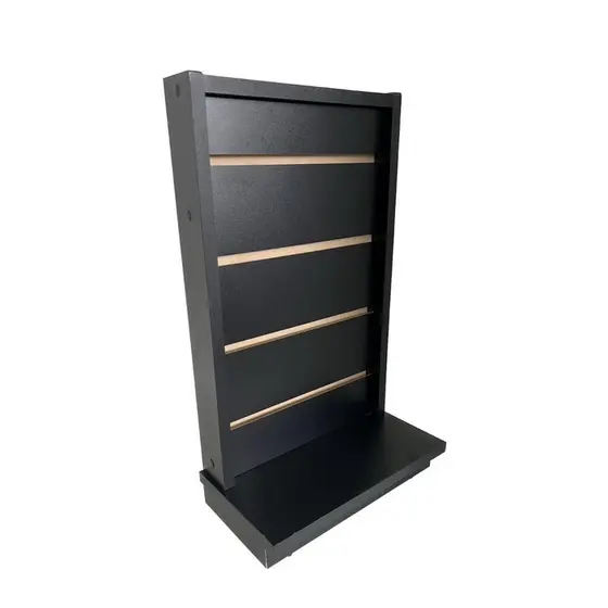 EXPOSITOR DE BALCÃO BRINCOS CHAVES JOIAS BIJU MDF PRETO