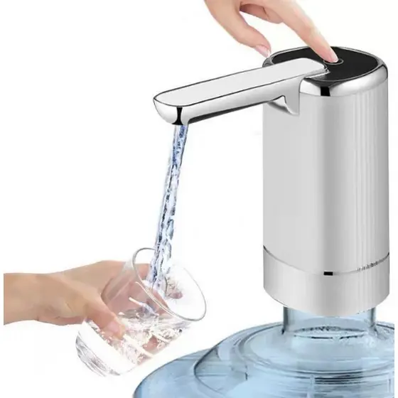 Bomba Automática Dispenser Elétrico de Água USB Recarregável ENVIO IMEDIATO