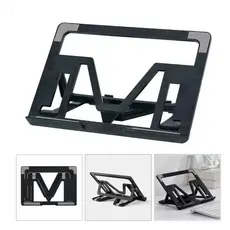 Suporte Ajustável Base Ergonômico Para Ipad Tablet Dobravel Preto pronta entrega