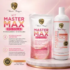 Po Cola Master Max Descolorante + Ox 30 Master Mechas Robson Peluquero