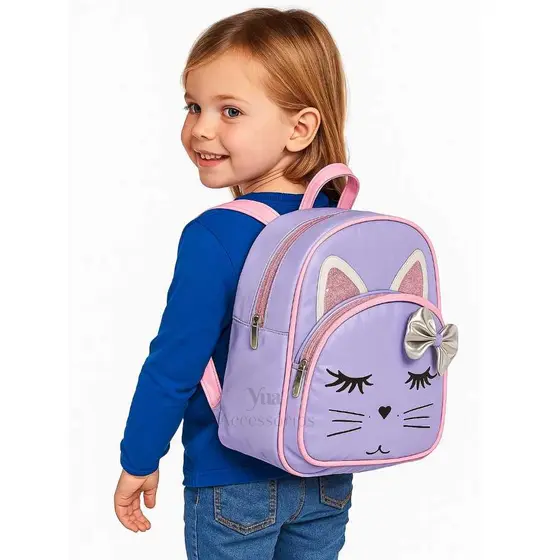 mochila infantil menina Super estilosa gatinha 💕