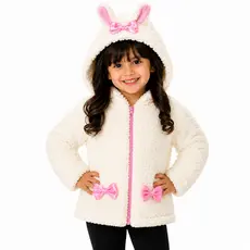 Blusa de frio Menina Infantil Pelinho com Capuz Casaco Teddy Ted JAQUETA INFANTIL Roupa Frio Moletom