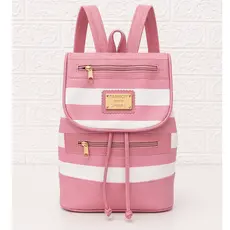 Mochila Feminina Reforçada bolsa feminina moda atual Corino Texturizado Moda Casual