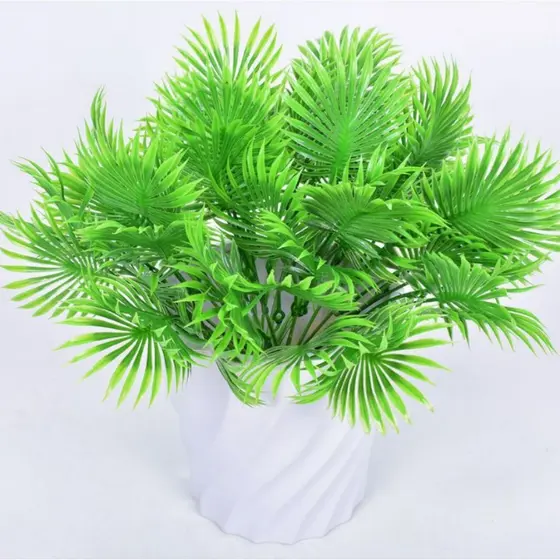 Buquê de palmeira leque Matinho, planta artificial----8263