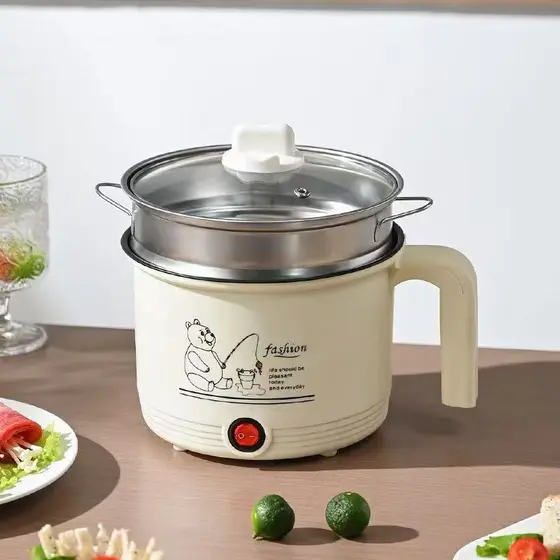 Mini Panela Elétrica Antiaderente Multifuncional Para Doméstico 110V--6583