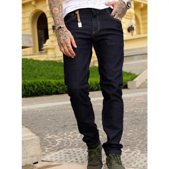 Calça Jeans Masculino Slim Fit Básico