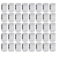 40 Capa Porca Boliviana Cromada 16 17 18 19 21 22 24 27 30 32 33mm