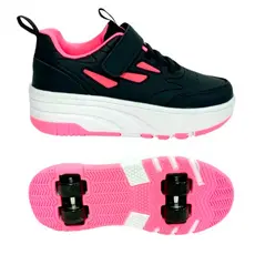 Tenis Infantil Skate 2 Rodinhas Patins Menina Menino Lançamento Promoção Pronto Para Envio