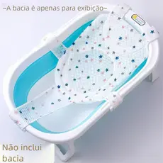 Rede De Proteção Para Banheira Bebê Redutora Suporte para Banho--3807