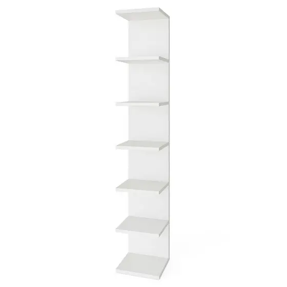 torre de prateleiras estante mdf 170 ou 85 cm cor BRANCA