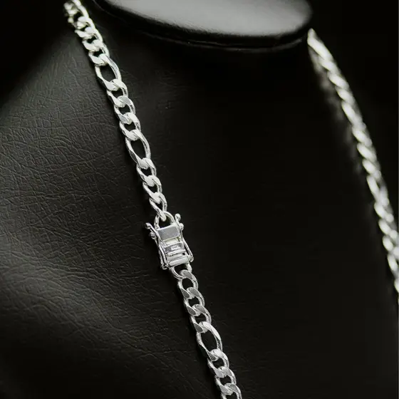 Corrente modelo 3x1 8mm 7cm Prata mista nacional 925 cordão masculino prata 925 3x1 8mm 70cm