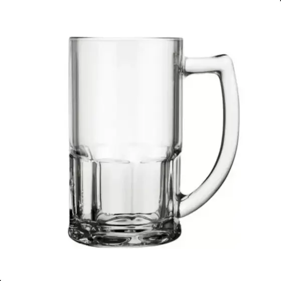 Kit 12 Canecas de Chopp Cerveja 320ml Vidro Resistente