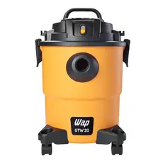 ASPIRADOR PROFISSIONAL DE PO E AGUA WAP GTW 20 AMARELO-PRETO 220V 1600W 20L (FW006491-220V)