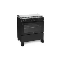 Fogão Itatiaia Star New Piso 5 Bocas Preto Bivolt 3700000361