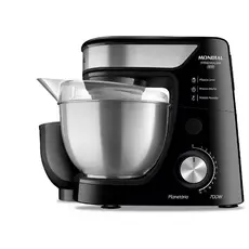 Batedeira Planetária Mondial BP-02P-B-TI Preto/Inox 700W 220V