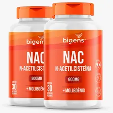 BIGENS KIT 2X NAC N-ACETIL CISTEINA 600MG 30 CAPS BIOGENS