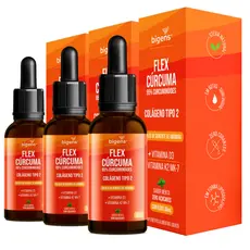 BIGENS KIT 3X FLEX CURCUMA 30ML