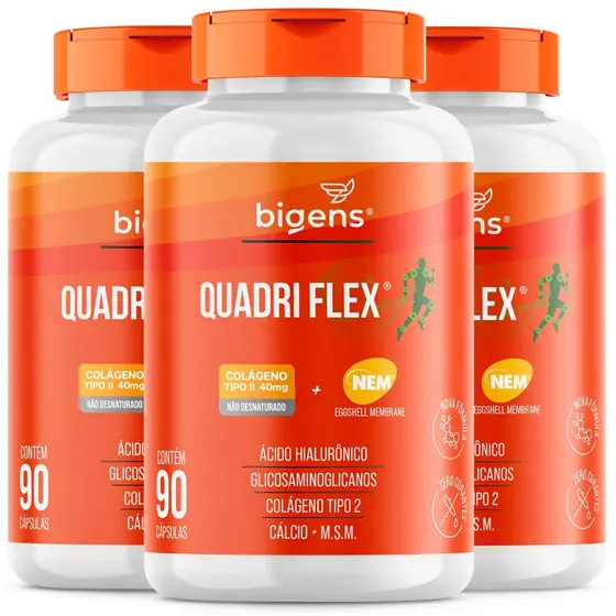 BIGENS KIT 3X QUADRI FLEX 90 CAPS BIOGENS