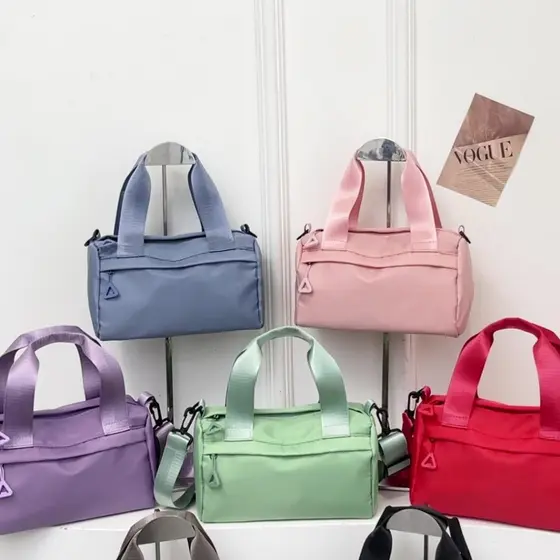 Bolsa Feminina Crossbody Transversal Pequena Necessaire Tecido Impermeável