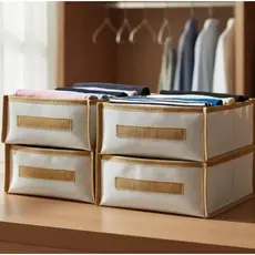 Kit 4 Colmeia organizadoras (P) de gavetas  guarda Roupas 36×20×10