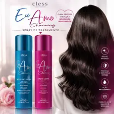 Cless Charming Spray Finalizador Brilho Intenso Silicone 150ml