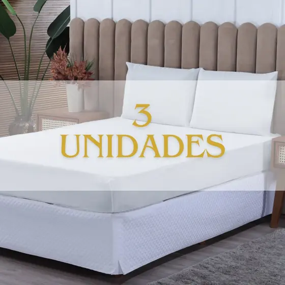 Kit de 3 Lençóis avulso 100% Algodão MALHA GROSSA-  Qualidade  em Cada Noite de Sono. Transforme seu descanso.