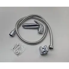 Ducha Higiênica Mangueira Flexível 1 Mt Com Gatilho Cromado Sem Registro BFH1256