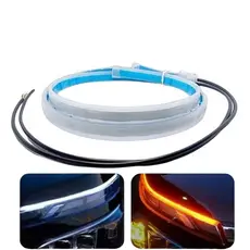 KIT 2 BARRAS DE LED  60 CM FLEXÍVEL DUPLA FUNÇÃO 69902