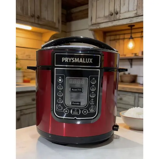 Panela de pressão elétrica, 5L/6L, aço inoxidável, antiaderente, fácil de limpar, prática e conveniente, envio imediato.