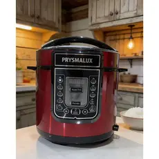 Panela de pressão elétrica, 5L/6L, aço inoxidável, antiaderente, fácil de limpar, prática e conveniente, envio imediato.