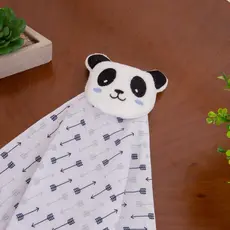 Naninha Para Bebe Com Prendedor De Chupeta Paninho Estampado