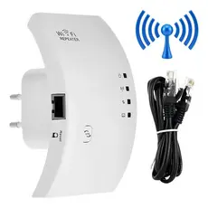 Repetidor Amplificador Sinal WiFi 300mbps Botão WPS AW-03