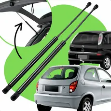 Par Amortecedor Porta Malas Tampa Traseira Celta Corsa 2002 a 2015