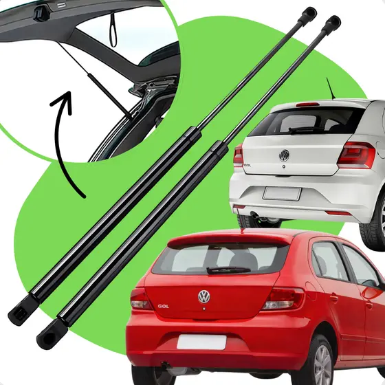 Par Amortecedor Porta Malas Tampa Traseira Gol G5 G6 G7 G8 2009 Em Diante