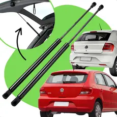 Par Amortecedor Porta Malas Tampa Traseira Gol G5 G6 G7 G8 2009 Em Diante