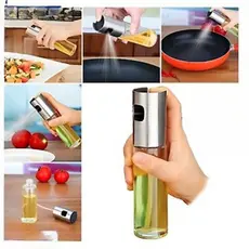 Kit Pulverizador Azeite Vinagre Spray 100ml Borrifador Galheteiros Premium Culinário