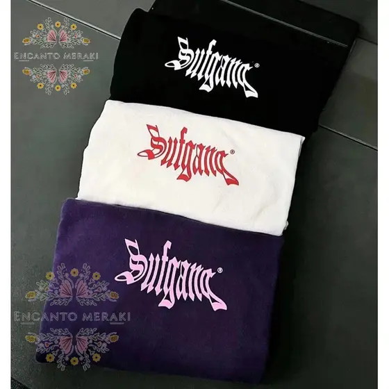 Camiseta Camisa 100 % Algodão Fio 30.1 Sunfgang  Streetwear Moda Skatista Estilo De Rua Envio Imediato Encanto Meraki