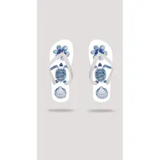 Chinelo Animais Marinhos tartaruga feminino Conforto Qualidade Premium sandália
