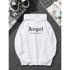 Blusa de Moletom Casaco Flanelado de Frio Canguru Angel Dólar Street Anjo Cupido Lançamento Envio Imediato