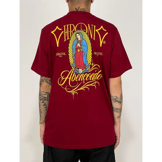 Camiseta Chronic Guadalupe Abençoado ORGNL Premium Camisa 100% Algodão Lançamento 2026